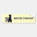 Search for miniature schnauzer bumper stickers Schnauzers