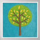 Recherche de arbre de branche posters Bleu