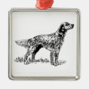 Search for english setter ornaments Animal