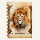 Recherche de lion vintage carnets Nature