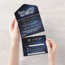 Search for blue masquerade mask invitations Carnival sparkles