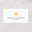 Search for sun business cards Tanning