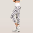 Search for black and white flowers leggings Summer