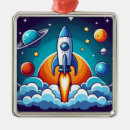Search for rocket ornaments Moon