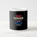 Search for democracy mugs No kings in america