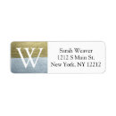 Search for silver leaf return address labels Elegant