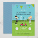 Search for kids golf invitations Mini