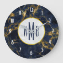 Search for navy blue gold clocks Modern