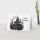 Search for victorian halloween cards Haunted house