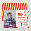 Recherche de fire truck invitations Camion de pompiers