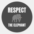 Search for elephant lovers stickers Animal lover