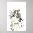 Search for demon horns art Black