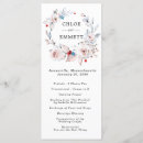 Search for blush pink wedding programs Boho