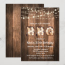 Search for bbq 60th birthday invitations Rustic