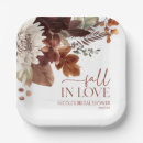 Search for fall in love plates Bridal shower