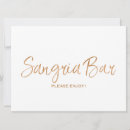 Recherche de sangria bar sign posters Calligraphie