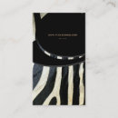 Recherche de animal print cartes visite Motif