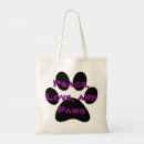 Search for paw print tote bags Animal