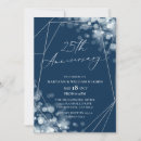 Search for 25th silver wedding anniversary invitations Glitter