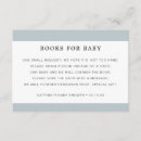 Search for baby shower book request Elegant