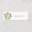Search for white rose business cards Beauty salon