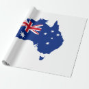 Search for australia wrapping paper White