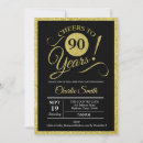 Search for mans 90th birthday invitations Cheers to 90 years