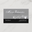 Recherche de bande affaire cartes visite Musicien