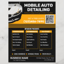 Search for auto detailing flyers Cleaning