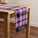 Search for pink gingham table runners Classic