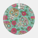 Search for mexican sugar skull ornaments Illustration