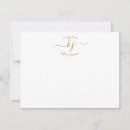 Search for minimalist note cards Initials
