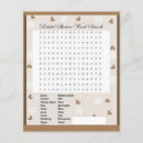 Search for shower games flyers Bridal