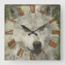 Recherche de dessins au crayon horloges Loup
