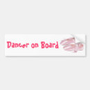 Search for ballet bumper stickers Pink