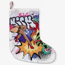 Search for cartoon character christmas stockings Background