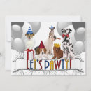 Search for dog pawty invitations Dalmatian