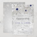 Recherche de winter fiançailles invitations Flocons de neige