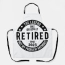 Search for official gear aprons Retirement