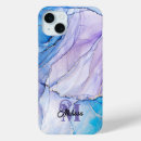 Recherche de marbre bleu iphone coques Violet