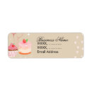 Search for baked goods return address labels Cake