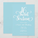 Search for turquoise birthday invitations Simple