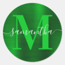 Search for irish name stickers Green