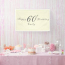 Search for 60th birthday banners Typography