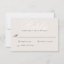 Recherche de mini rsvp cards Classique