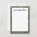 Search for tennis note cards Green