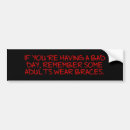 Search for adult humor bumper stickers Funny