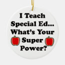 Search for special education teacher ornaments School