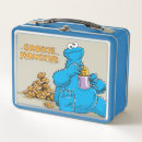 Recherche de cookie monster sesame street lunch boxes Rétro