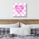 Search for flat canvas prints Heart